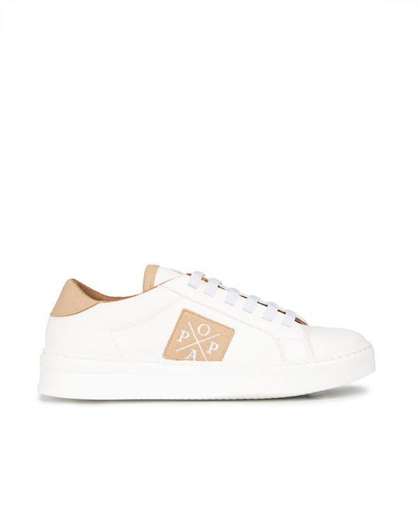 Deportiva Macera blanco beige