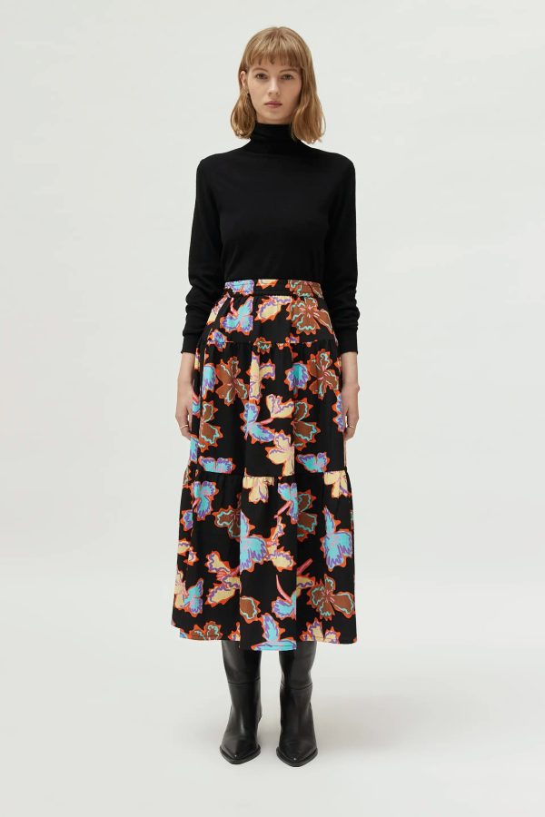 Falda estampado Floral Alhelí - Imagen 2