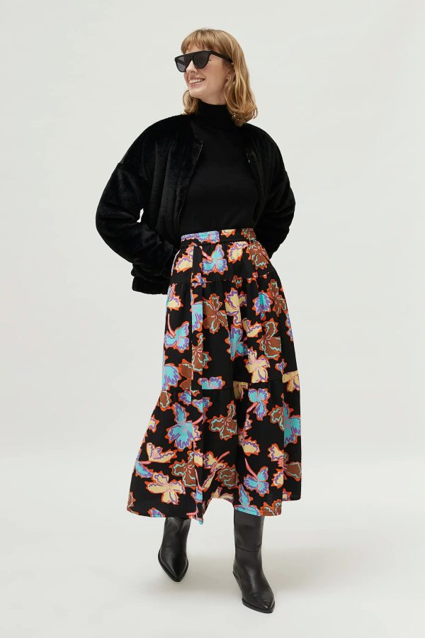 Falda estampado Floral Alhelí - Imagen 3