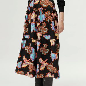 Falda estampado Floral Alhelí