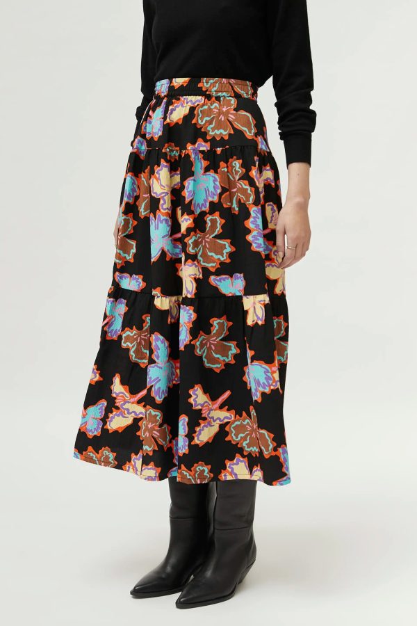 Falda estampado Floral Alhelí