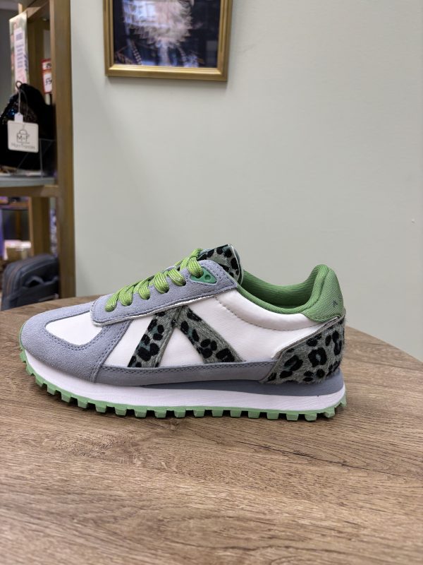 Deportiva Gate Leopardo Mint - Imagen 2