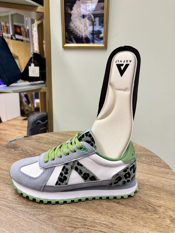 Deportiva Gate Leopardo Mint - Imagen 5
