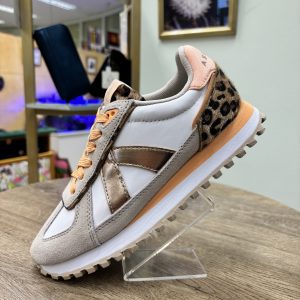 Deportiva Gate Leopardo Peach