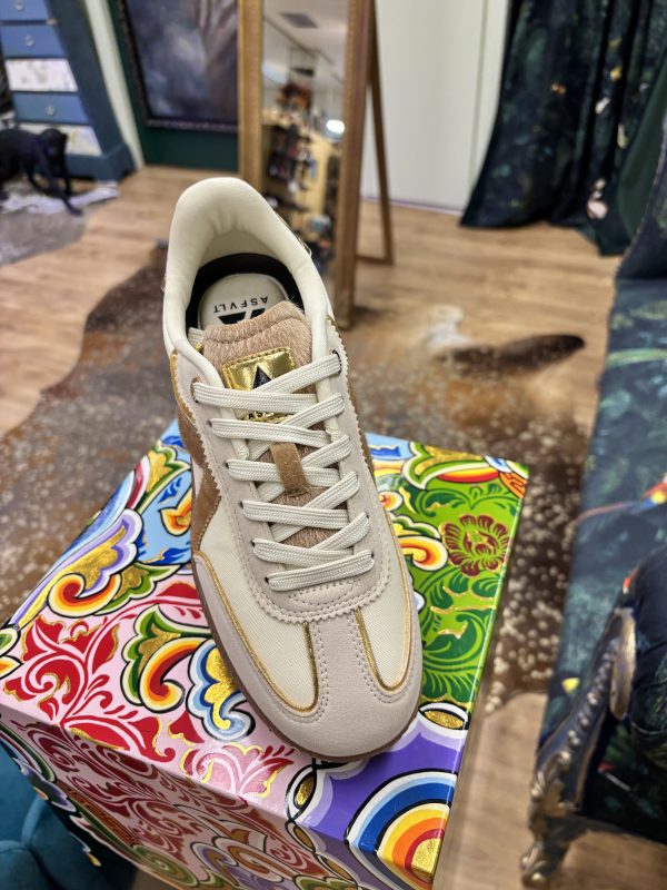 Deportiva Élite Classic Ponny Beige - Imagen 2