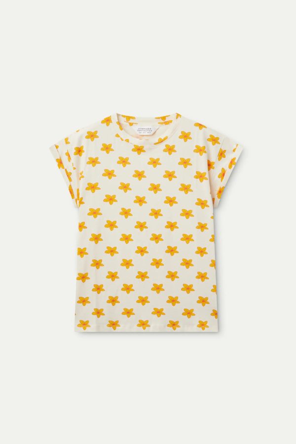 Camiseta print Flor Monoi - Imagen 4