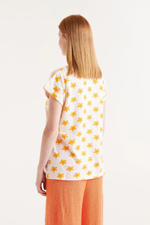 Camiseta print Flor Monoi - Imagen 3