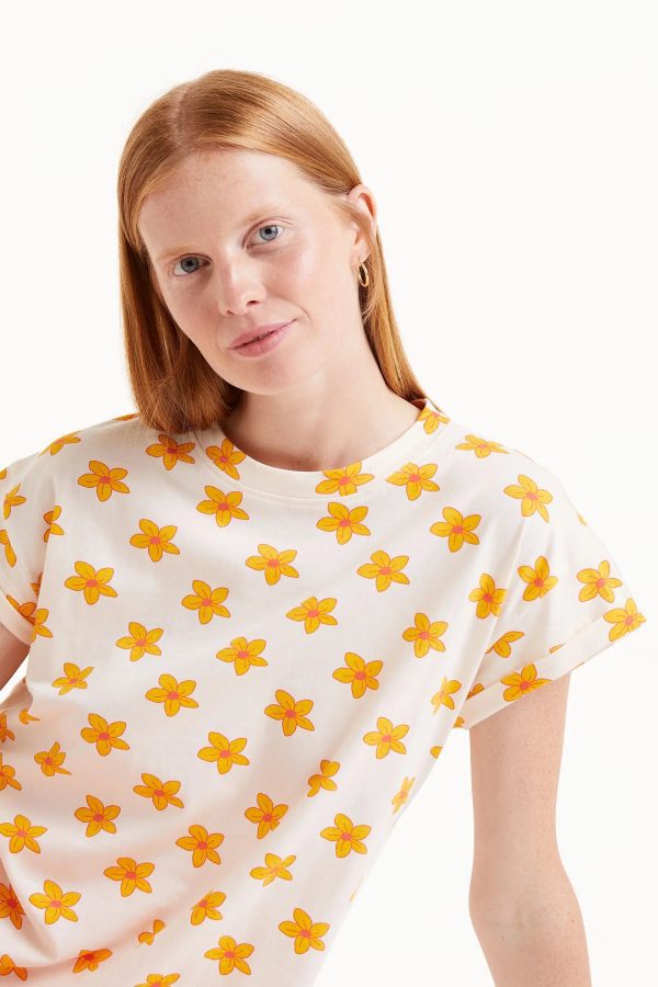 Camiseta print Flor Monoi - Imagen 2